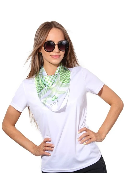 Платок Шанель 60х60 см, с полной запечаткой "Agrom"#2