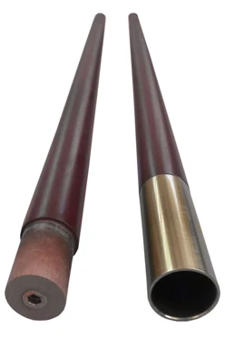 Купить древко деревянное из бука с латунной гильзой 2,5 м Ø 35 мм