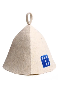 Купить шапку Банщик, однотонную "Домино"