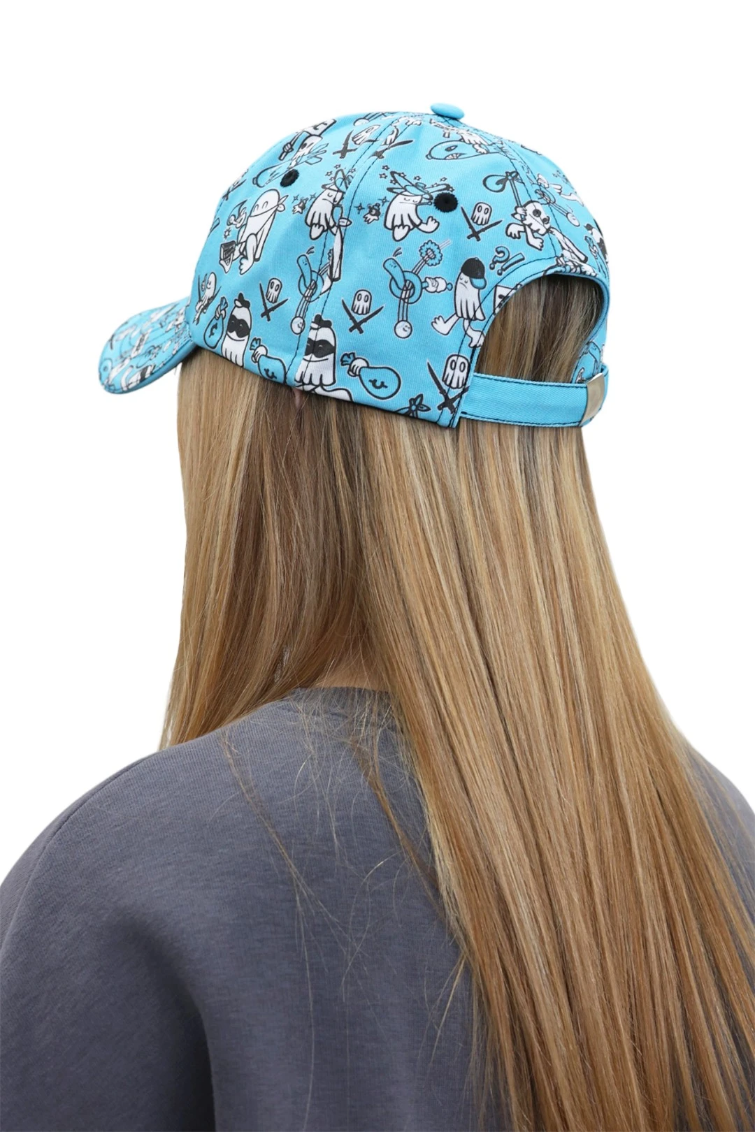 Бейсболка Кэтчер взрослая с полной запечаткой (хлопок) "Surreal"#1