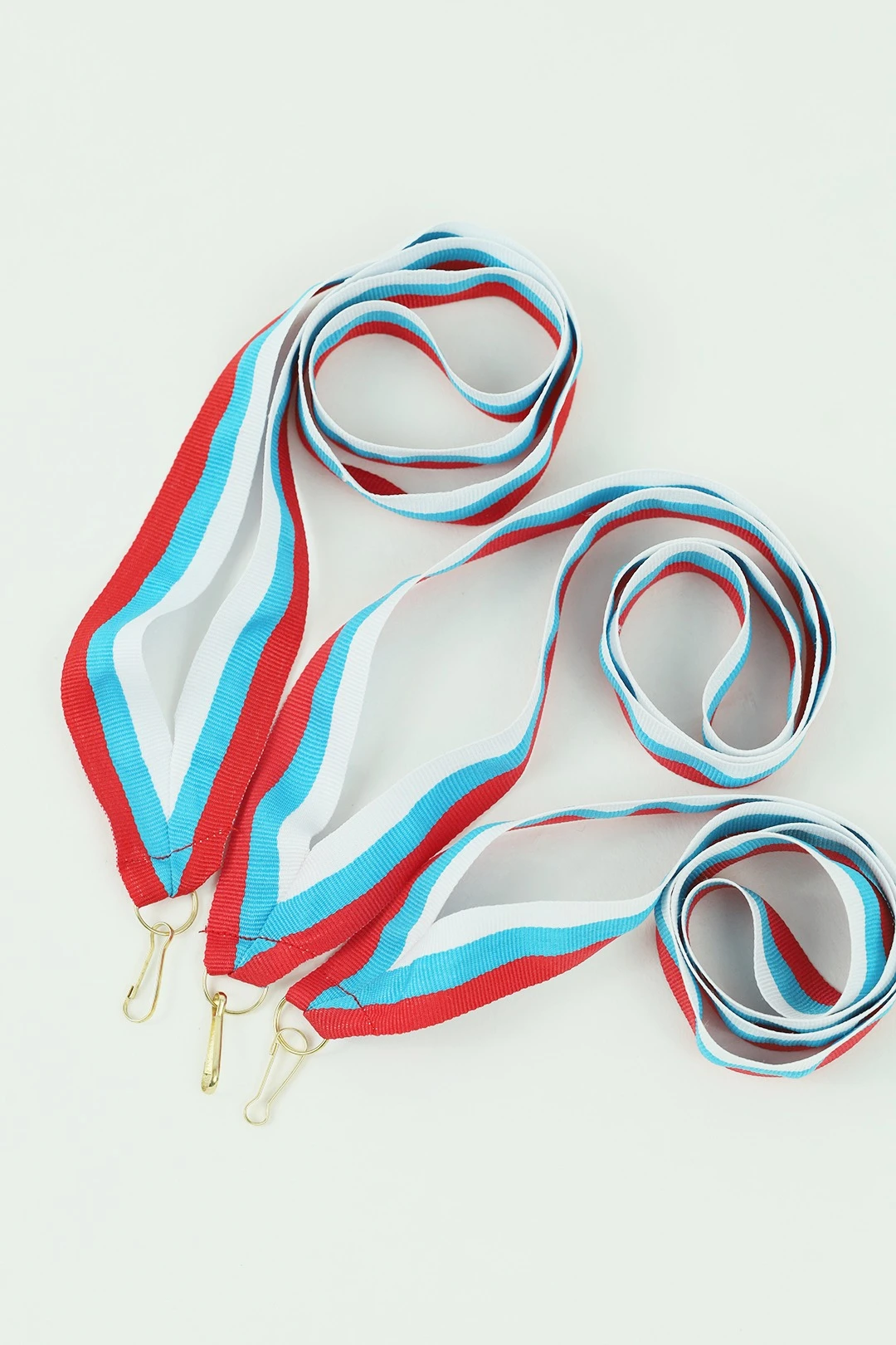 Лента для медали РФ репс ширина 3,5 см, с карабином#2