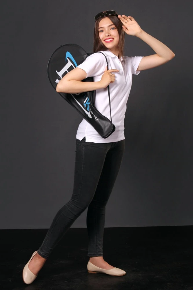 Поло Нэкст женская (Stan) однотонная (хлопок)#2