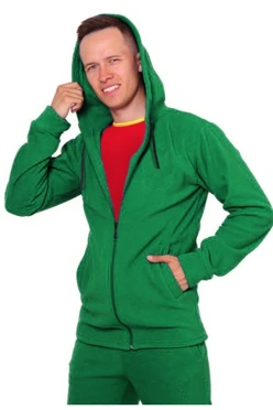 Купить зелёную толстовку Харисон унисекс