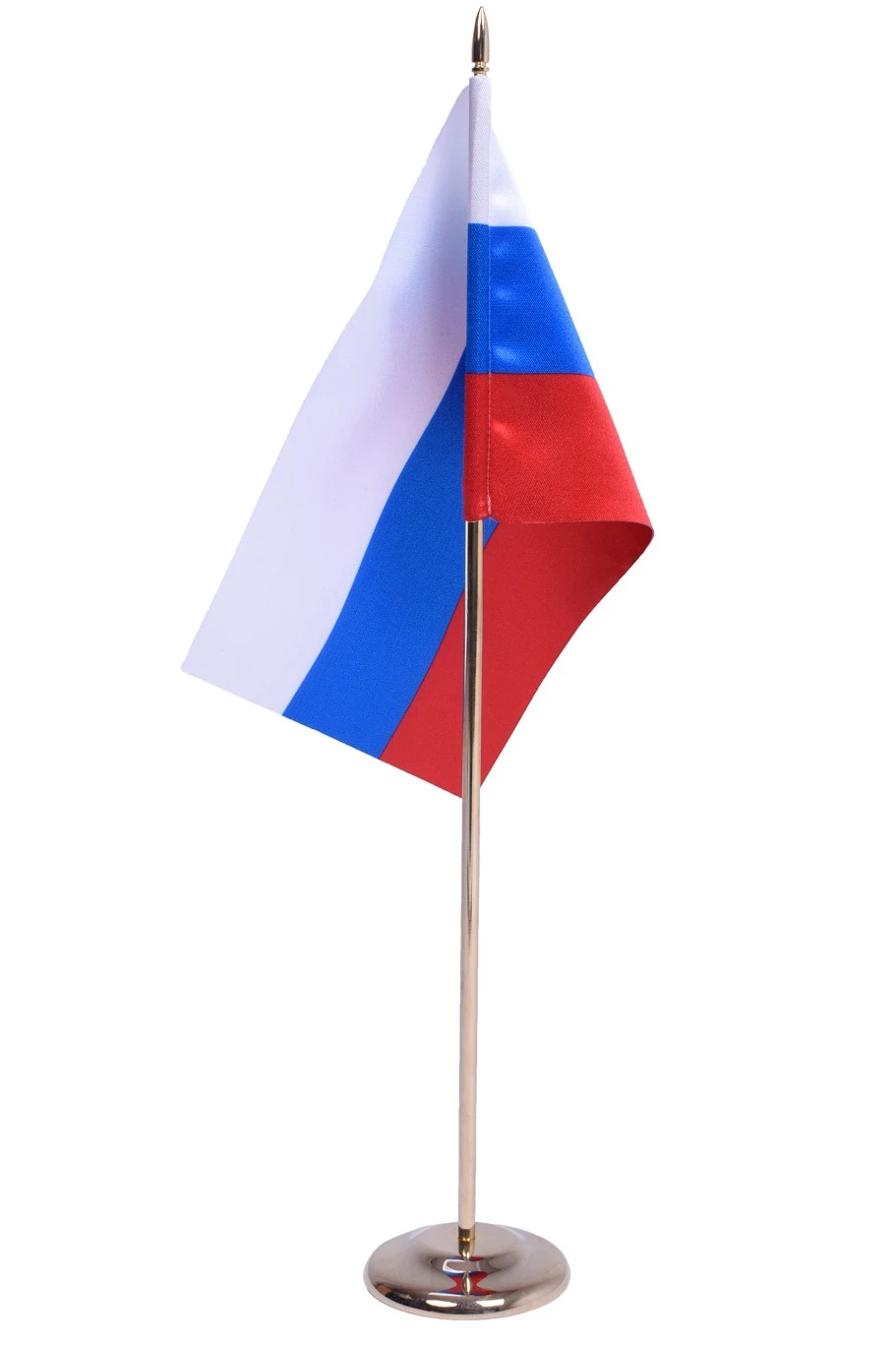 Флажок РФ 12х18 см, атлас#1