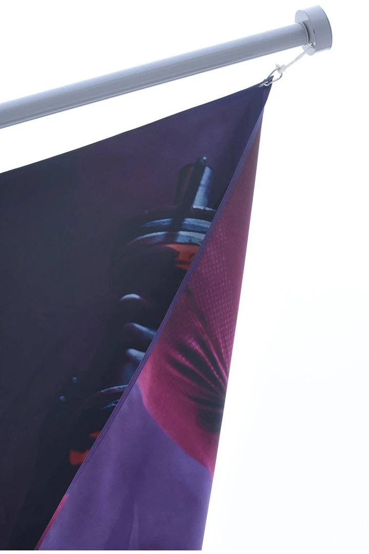 Флагшток алюминиевый с закрытым механизмом 11 м (покраска), Нептун#2