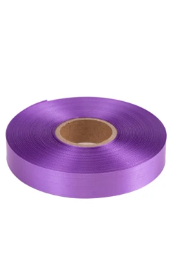 Купить ленту сaтин шириной 20 мм, однотонную фиолетовую