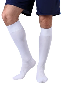 Купить гетры футбольные белые