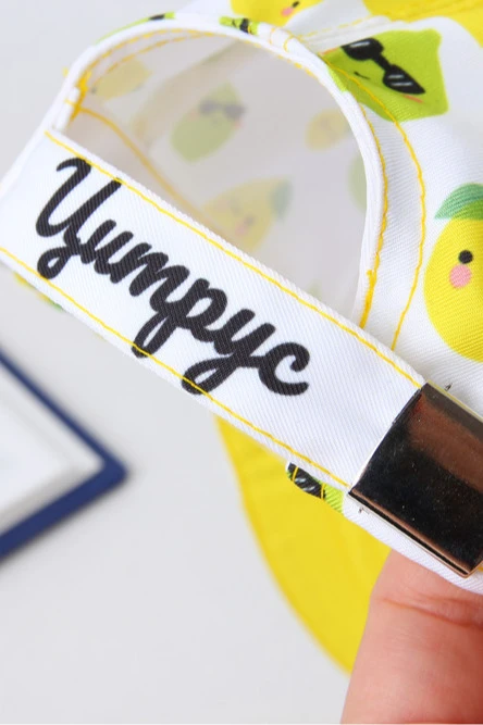 Бейсболка Стандарт детская с полной запечаткой (полиэстер) "Citrus"#8