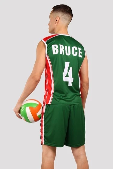 Волейбольная форма Изи мужская с полной запечаткой "BRUCE 4"#2 Волейбольная форма Изи мужская с полной запечаткой "BRUCE 4"#2
