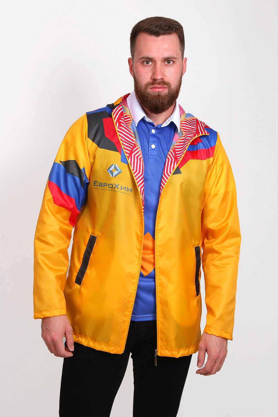 Ветровка Райдер унисекс с полной запечаткой "Kovdor"#1