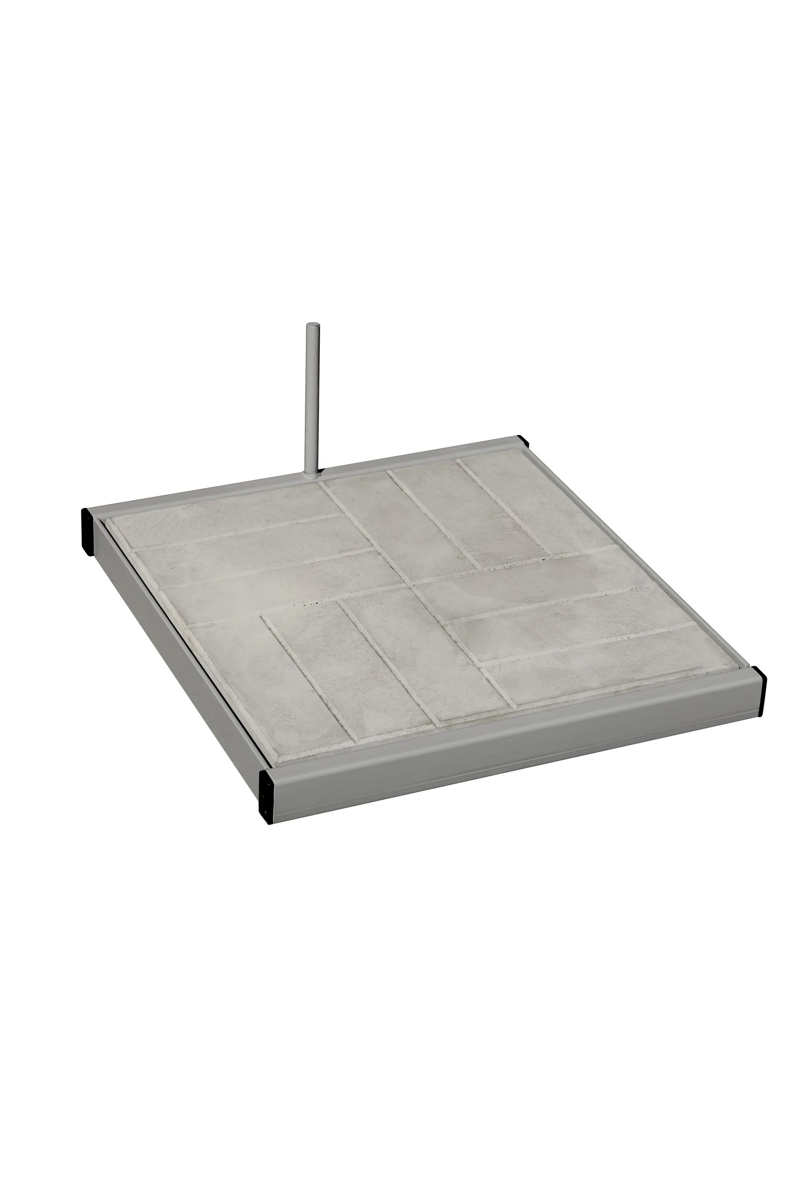 Основание Квадрат под плитку 50х50 см для трубы 20 мм#4