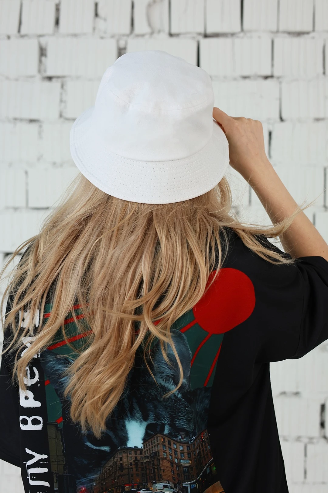 Панама Мадрид из греты с узкими полями, однотонная#2