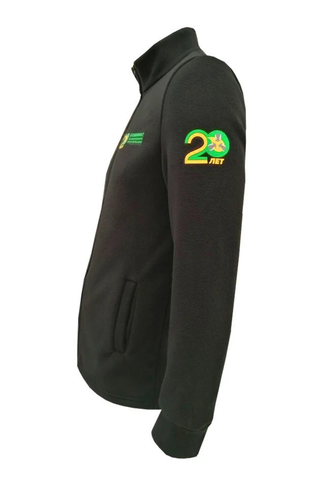 Толстовка Харисон флисовая без капюшона унисекс, однотонная "Kombinat"#1