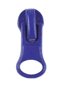 Купить бегунок тип 5 реверсивный для спиральной молнии, синий