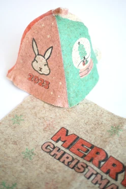 Шапка Банщик с полной запечаткой#1