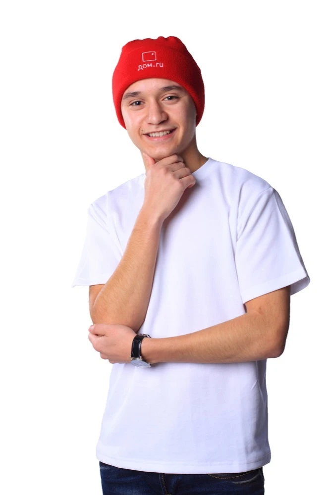 Купить Шапку флисовую "Дом.ру"