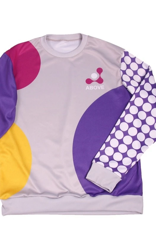 Свитшот Гарри унисекс из адидаса с полной запечаткой "Above"#2