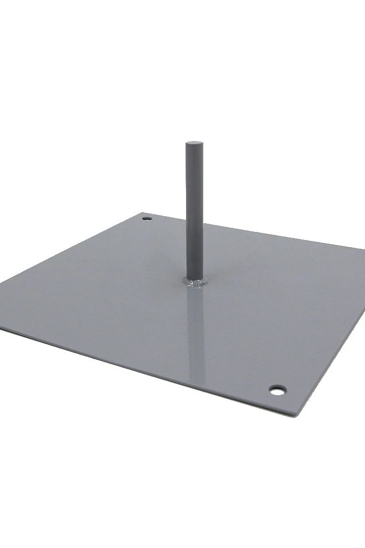 Купить основание Квадрат 30х30 см для трубы 20 мм
