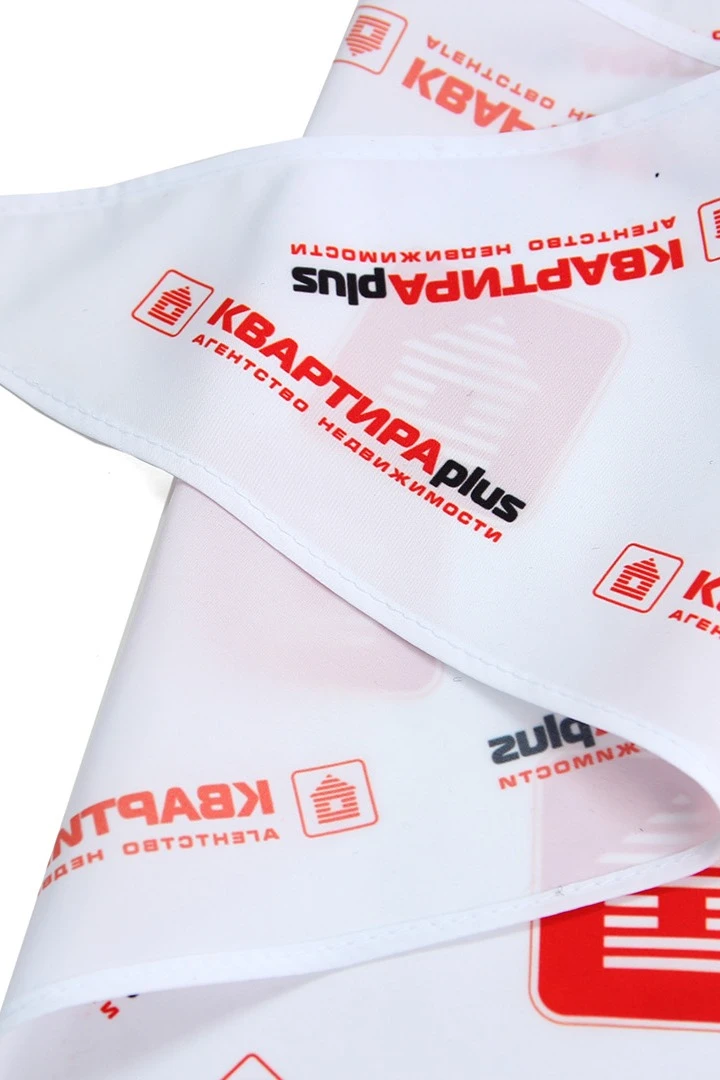 Косынка Шарлотта 60х60х90 см, с полной запечаткой "Kvartira plus"#1