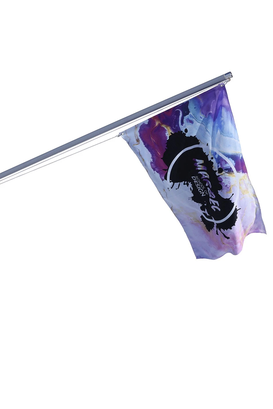 Аренда флагштока из алюминия с открытым механизмом 5 м (покраска)#1