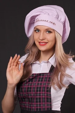 Купить колпак Корица поварской взрослый "Мамино кафе"