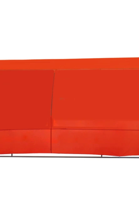 Тент с козырьком 2х6 м, однотонный#1