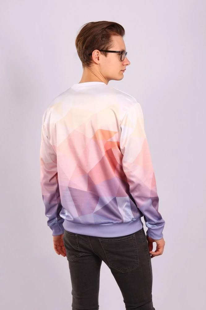 Свитшот Гарри унисекс из адидаса с полной запечаткой "Betake"#1