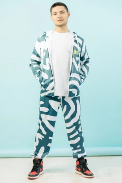 Купить спортивный костюм Юнайт с полной запечаткой "Train Insane"