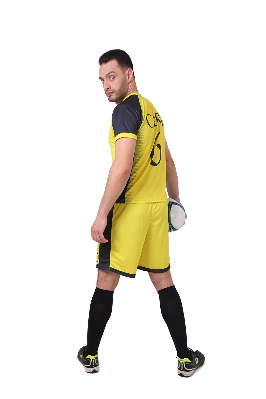 Футбольная форма Эйр мужская комбинированная, с полной запечаткой "CARR"#2 Футбольная форма Эйр мужская комбинированная, с полной запечаткой "CARR"#2