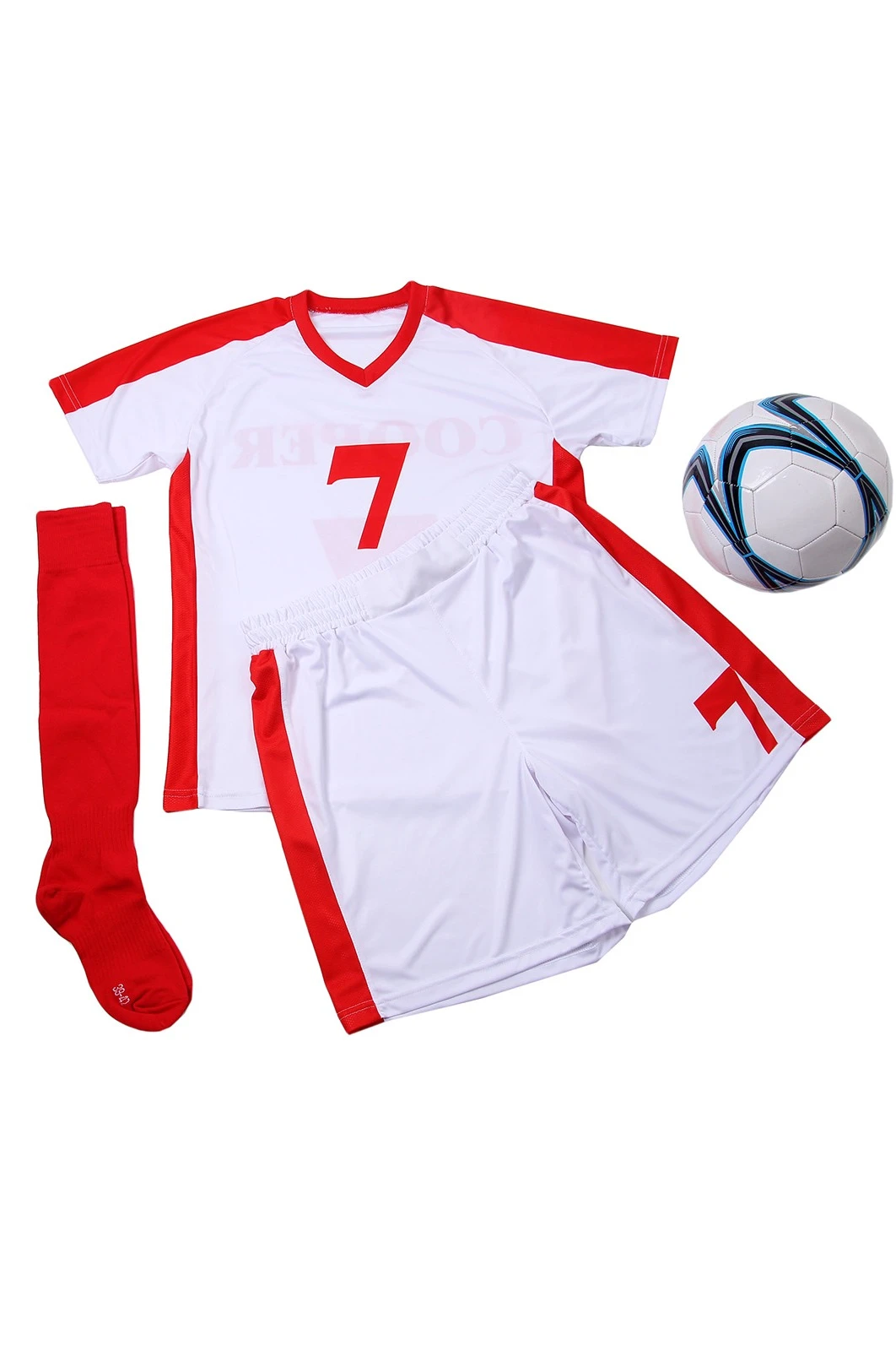 Футбольная форма Эйр мужская комбинированная, с полной запечаткой "COOPER"#8 Футбольная форма Эйр мужская комбинированная, с полной запечаткой "COOPER"#8