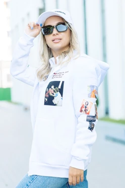 Купить балахон Рик из футера унисекс, однотонная "Art"