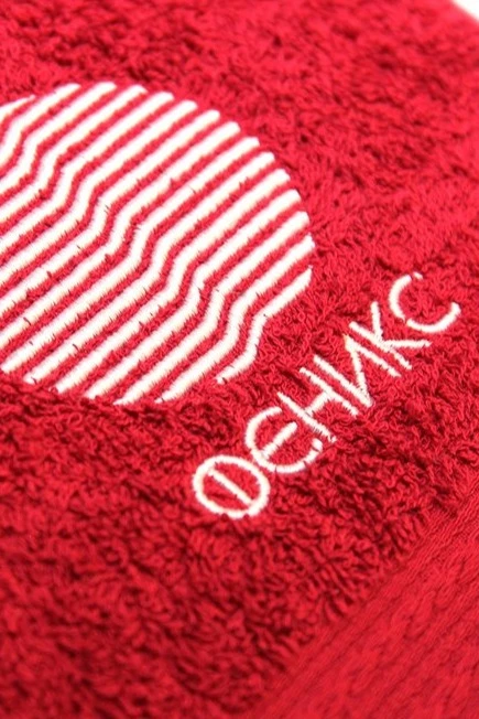 Купить полотенце махровое 40х70 см с вышивкой "Феникс"