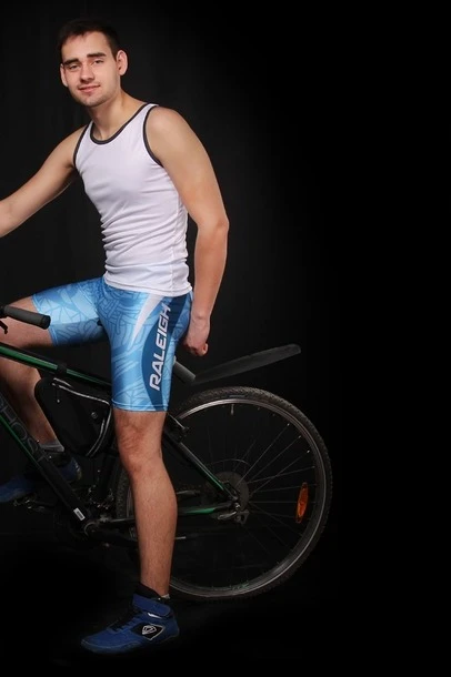 Шорты Форвард велосипедные мужские с полной запечаткой "RALEIGH"#2 Шорты Форвард велосипедные мужские с полной запечаткой "RALEIGH"#2