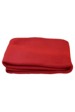 Купить красный плед Классик флисовый 155х200 см