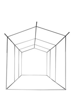 Конструкция для палатки (с козырьком) 2х6 м#2