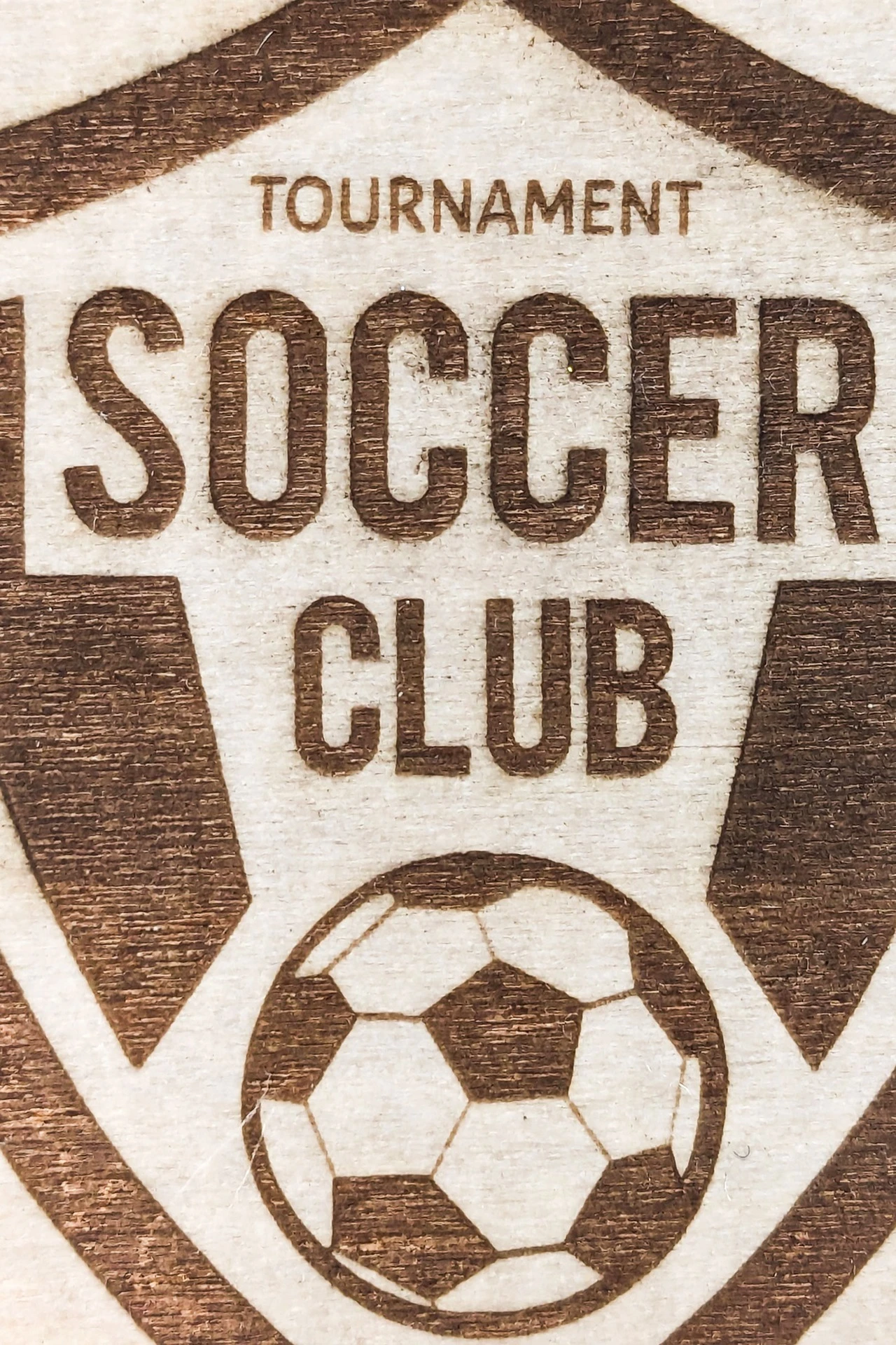 Медаль из фанеры Треугольник МФ8002 80 мм с гравировкой#2