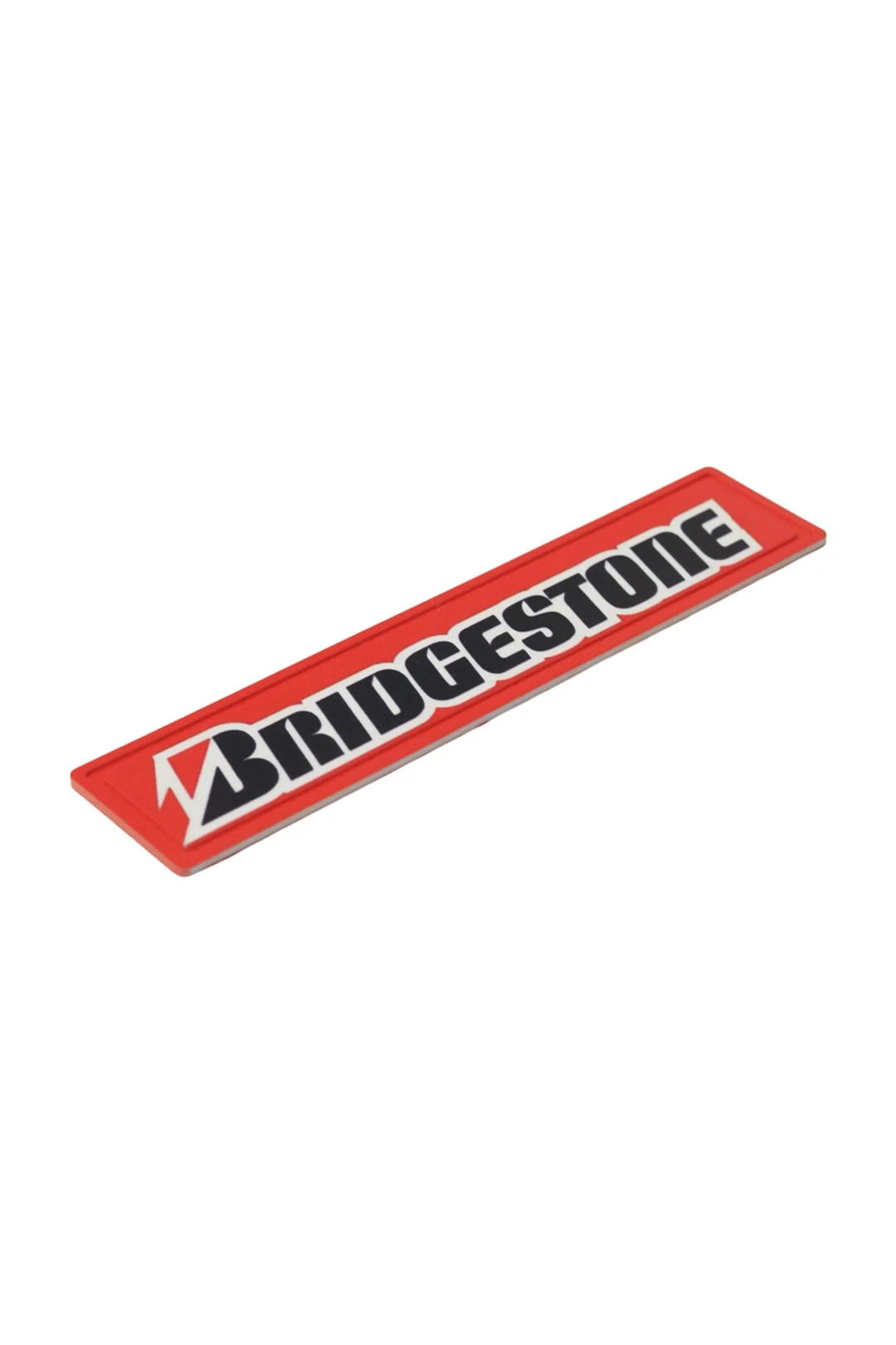 Купить шеврон ПВХ Прямоугольник под УФ нанесение 2,5х12 см "Bridgestone" Купить шеврон ПВХ Прямоугольник под УФ нанесение 2,5х12 см "Bridgestone"