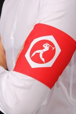 Повязка нарукавная 10х15 см однослойная, с полной запечаткой#1