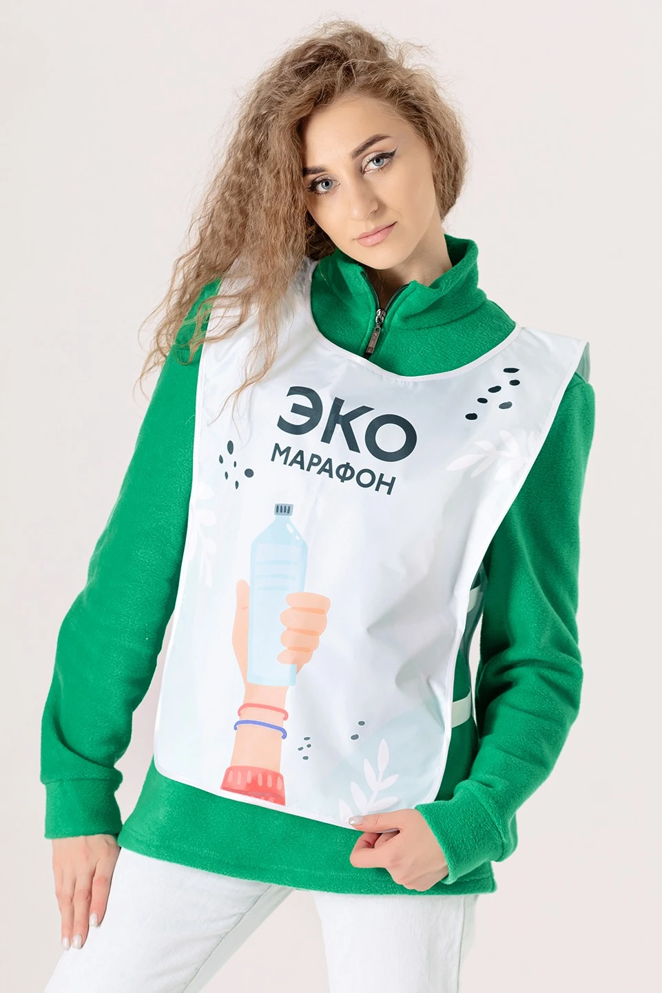 Манишка Филд однослойная с полной запечаткой#2