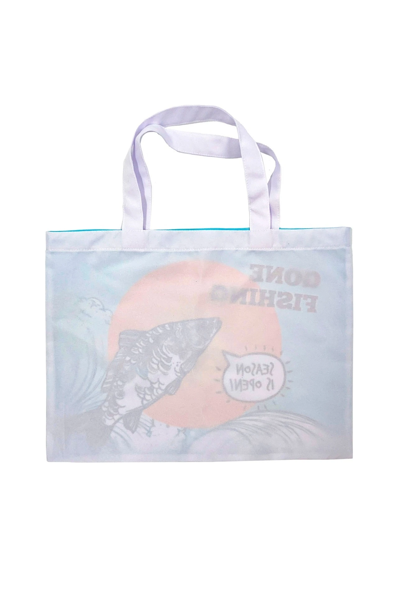 Сумка Лайт из габардина горизонтальная, с печатью#5