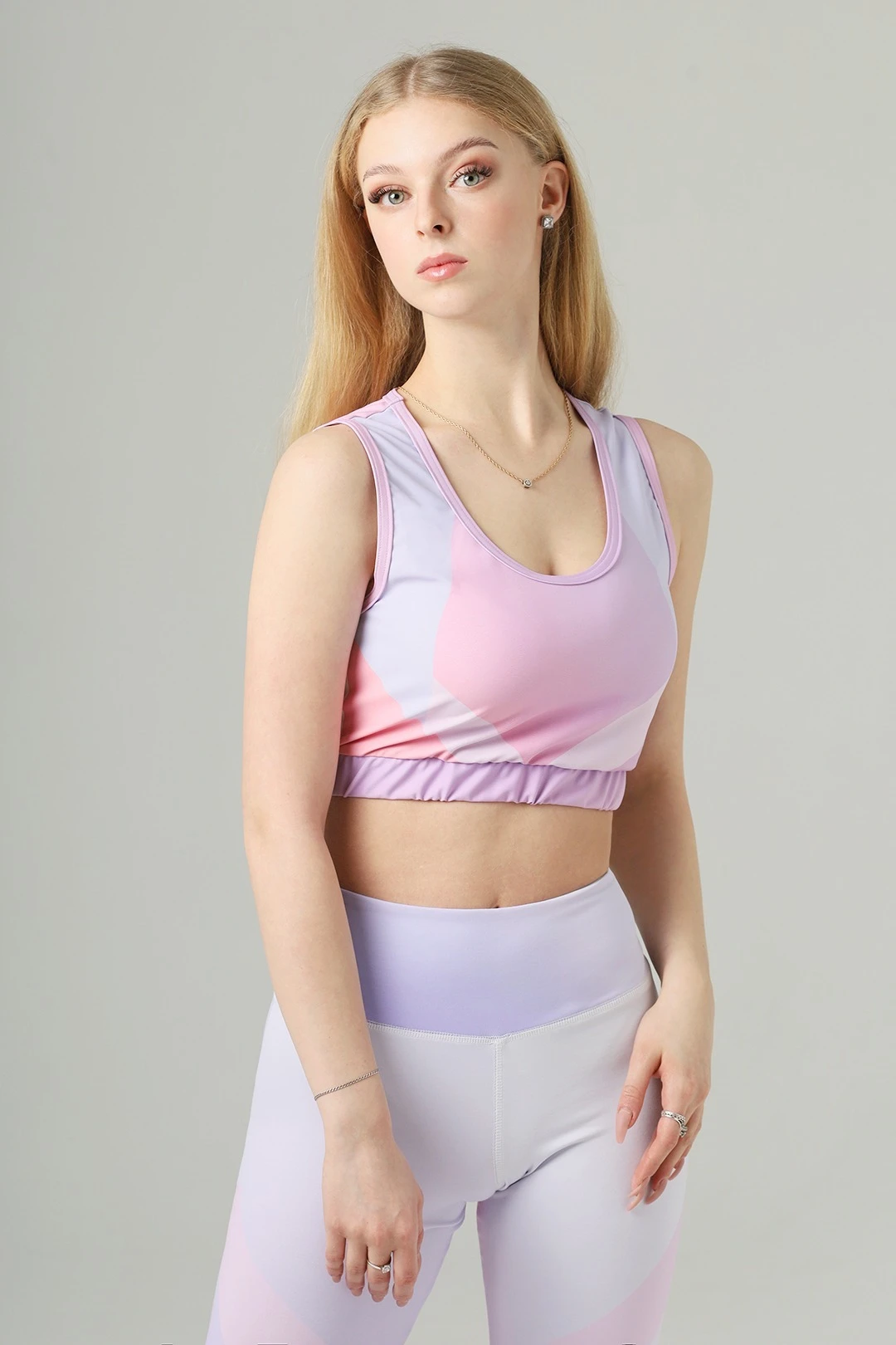 Комплект женский с принтом "Sport Lily"#2