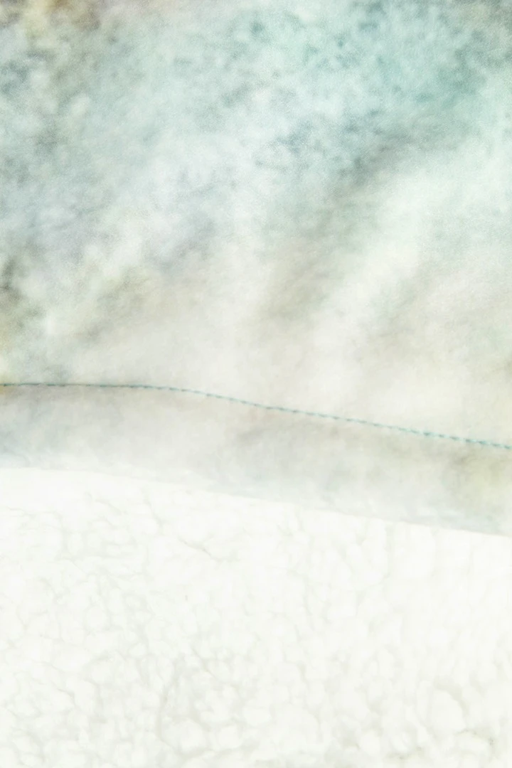 Плед Слипи флисовый 140х170 см (двухслойный), с принтом "Mramor"#2