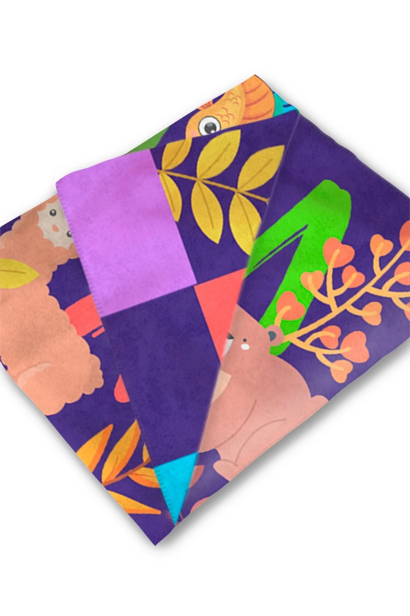 Плед Палитра флисовый 150х170 см, с принтом "Roman"#1