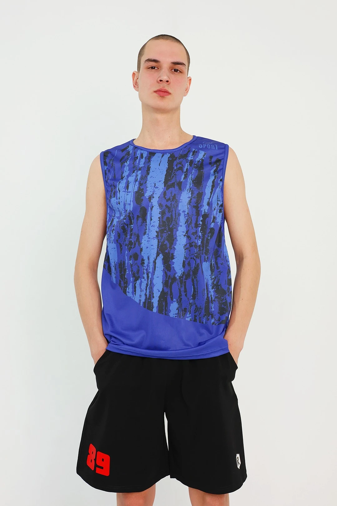 Майка Муви унисекс с полной запечаткой "Sporty"#4 Майка Муви унисекс с полной запечаткой "Sporty"#4