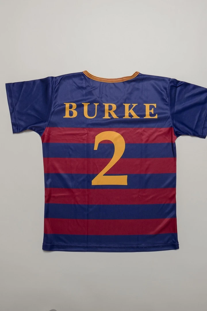 Футбольная форма Юве детская с полной запечаткой "Burke"#4