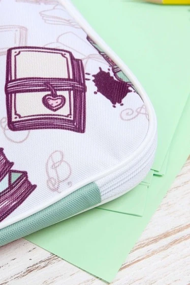 Сумка Ворд с ручками 45х33 см, с полной запечаткой "Books"#2