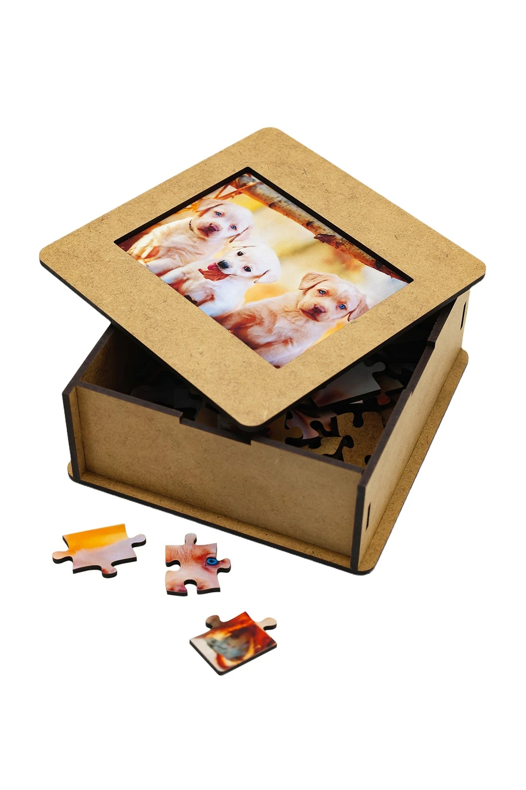 Пазл деревянный с нанесением, А5, "Dogs"#5