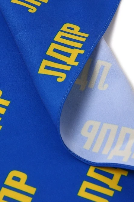 Косынка Шарлотта 60х60х90 см, с полной запечаткой "LDPR"#5