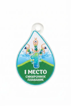 Купить медаль из акрила АК5037 Капля 50х30 мм с печатью "Synchronized swimming" Купить медаль из акрила АК5037 Капля 50х30 мм с печатью "Synchronized swimming"