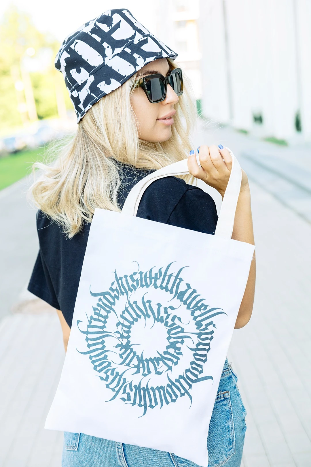 Панама Сахара с узкими полями, с полной запечаткой "Kaligraf"#4